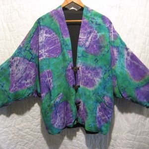 Reversible Cotton Batik Jacket